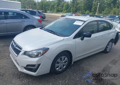 2016 Subaru Impreza 2.0I из США, поврежденный, VIN JF1GPAA66G8269124